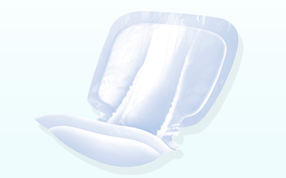 A clear blue sky with a single, fluffy white cloud floating in the center against a horizon of light blue.