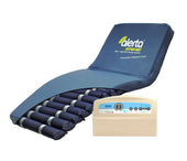 Alerta Emerald Overlay Alternating Mattress System for pressure relief, shown from above.
