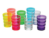 Pink Aidapt Sure Grip Mug with Lid, ergonomic handle for easy holding, front view.