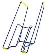 Helping Hand Ezy-On Compression Stocking Frame for putting on socks or stockings, shown in use.