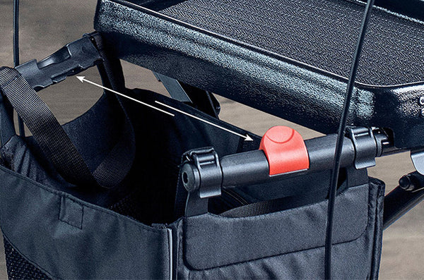 Rehasense Space LX Rollator on the beach