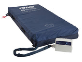 Blue Sidhil Simple Air Mattress with electric control, designed to reduce pressure sores using alternating cycles, shown from above.