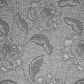 Gold fabric with embroidered floral pattern for Repose Westbury Tilt-in-Space Chair, close-up view.