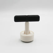Homecraft Contour Knob Turner with a round base and ergonomic handle, plain background, front view.