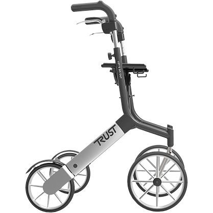 Let’s Go Out Rollator - Black