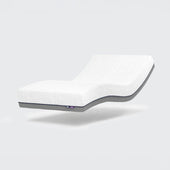 Opera Beds Memory Adjustable Mattress shown reclined on a plain background, side view.