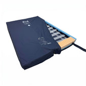 Harvest Healthcare Partnership Active Mattress double size with alternating cells and foam for pressure relief, top view.