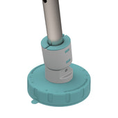 Gordon Ellis Prima Suction Feet adjustable joint with suction feet for shower stools or toilet aids, close-up.