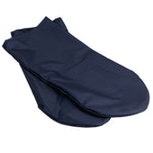 Slippy Sleeves – Washable by Hospital Direct, oval silicone mitts for patient handling, lying flat and overlapping on white background, top view.