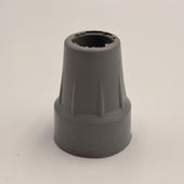 Coopers Walking Stick Ferrule heavy-duty rubber tip with textured sides, Coopers branding near base, close-up view.