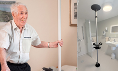 Gripo Pole and Accessories: Support for Safer Transfers at Home