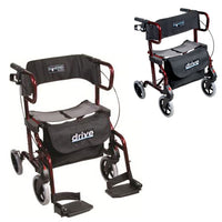 Diamond Deluxe Rollator with Leg Rests