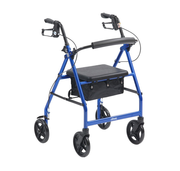 Lightweight Folding Rollator with Bag Image 3
