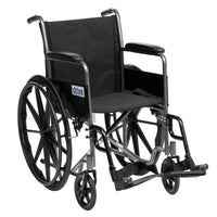 Silver Sport Steel Self Propel Wheelchair