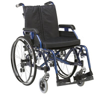 Enigma K-Chair Suspension Wheelchair - Blue