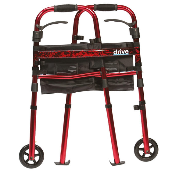 Deluxe Travel Folding Walker Image 3