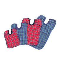 Tartan Tucker Bib