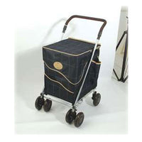 4 Wheeled Shopping Trolley - Check