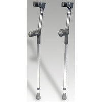 Adjustable Aluminium Forearm Anatomic Grip Crutch
