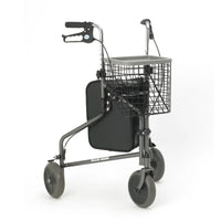 Three-Wheeled Rollator - Ruby