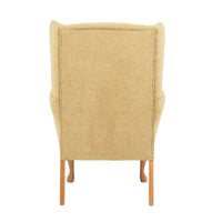 Queen Anne Fireside Chair - Mineral