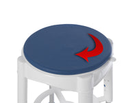 Bath Stool with Rotating Padded Seat