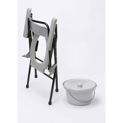 Lightweight Folding Commode Image 2