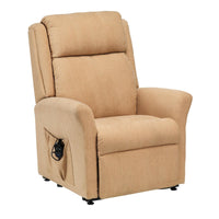 Memphis Dual Motor Riser Recliner Chair - Mushroom