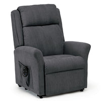 Memphis Dual Motor Riser Recliner Chair - Mushroom