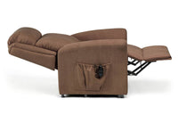 Memphis Dual Motor Riser Recliner Chair - Mushroom