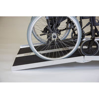 Multi-Fold Wheelchair Ramp with Grip Surface