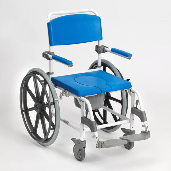 Aston Mobile Shower Commode Chair Image 2