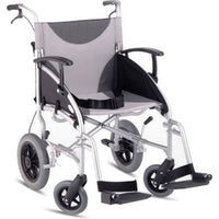 Z-Tec Lightweight Folding Aluminium Transit Wheelchair