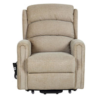 Neptune Dual Motor Riser Recliner Chair - Terracotta