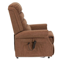 Serena Waterfall Back Riser Recliner Chair - Mocha