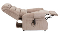 Serena Waterfall Back Riser Recliner Chair - Mocha