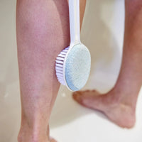 Helping Hand Foot Scrub Brush With Pumice