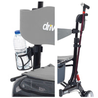 Nitro Rollator Red + Accessory Pack