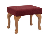 Queen Anne Stool - Oyster