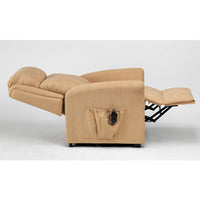 Memphis Petite Dual Motor Riser Recliner Chair - Berry