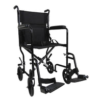 Aluminium Compact Transport Chair - Black