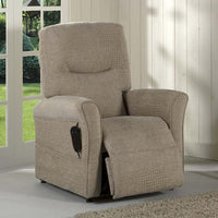 Helmsley Single Motor Tilt-in-Space Chair - Woven Strawberry