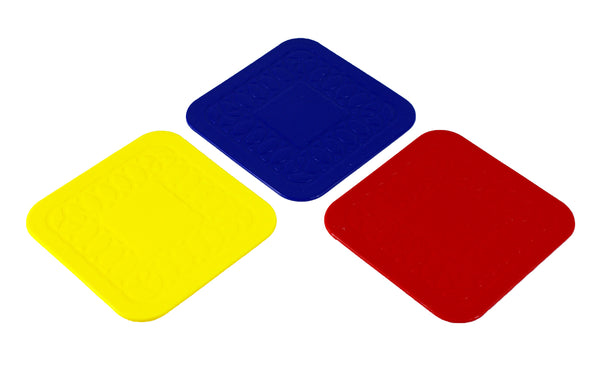 Tenura Non-Slip Coaster 90mm (pack of 4) Image 4