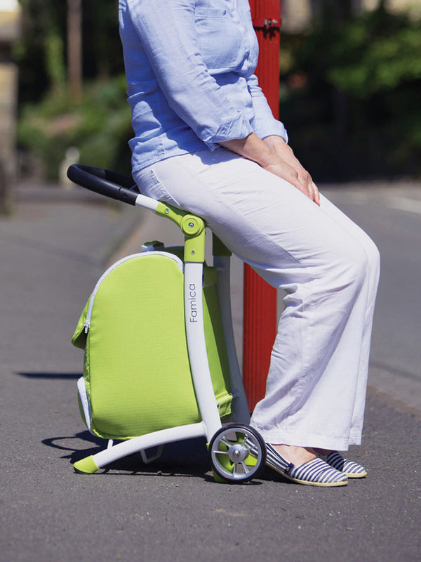 Shop-n-Sit Shopping Trolley with Seat Image 3