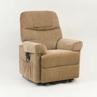 Larz Dual Motor Riser Recliner Chair - Terracotta