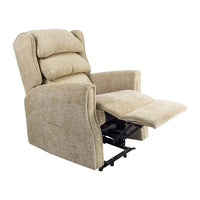 Z-Tec Wilmslow Deluxe Dual Motor Riser Recliner Chair - Beige
