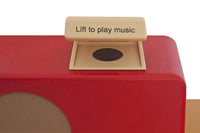 Simple Music Player - Retro Red