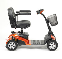 Folding Suspension Scooter - Orange