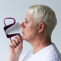 Two Handled Mug with Internal Cone - Red