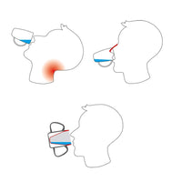 Two Handled Mug with Internal Cone - Red